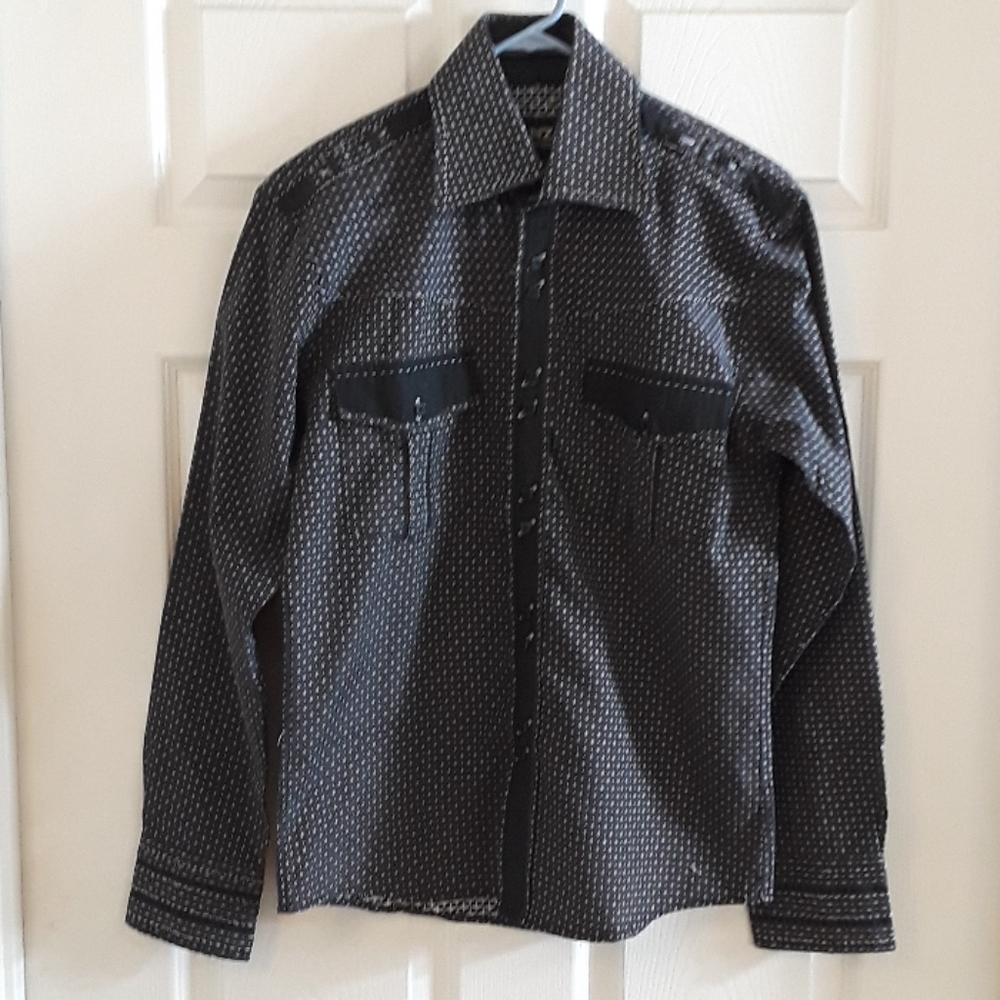 Lanzo couture button-down shirt.  Size S